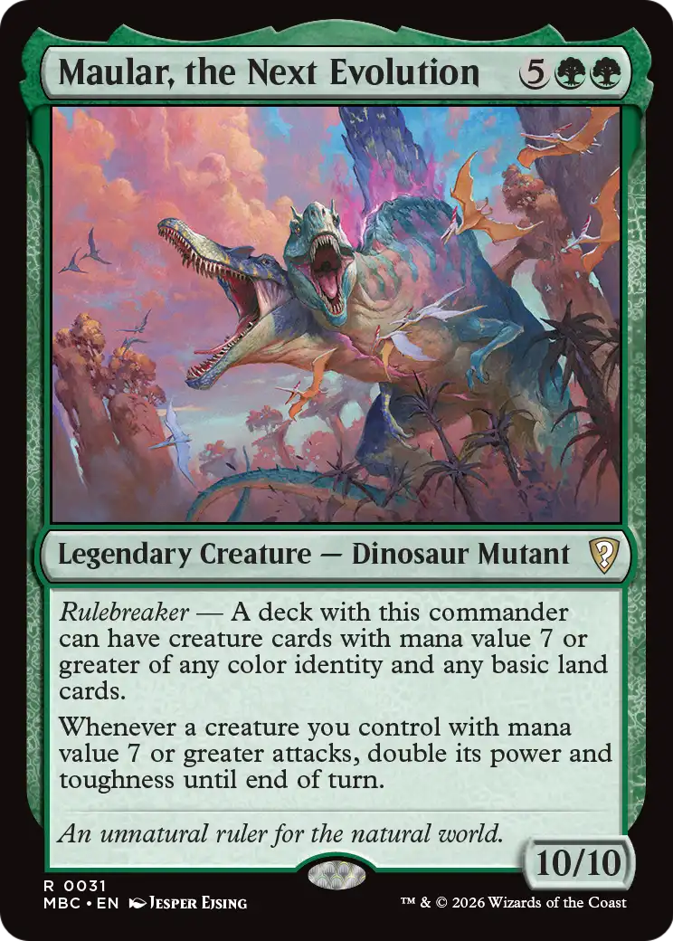 Maular, the Next Evolution [Mystery Booster: Commander Edition] | Exor Games Truro