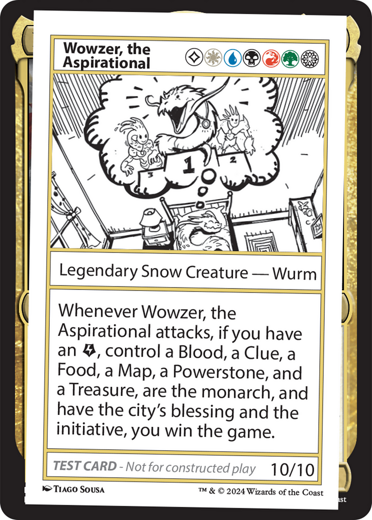 Wowzer, the Aspirational [Mystery Booster 2 Playtest Cards] | Exor Games Truro