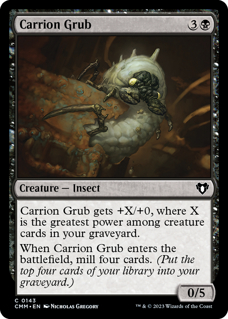 Carrion Grub [Commander Masters] | Exor Games Truro