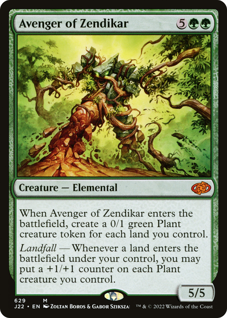 Avenger of Zendikar [Jumpstart 2022] | Exor Games Truro