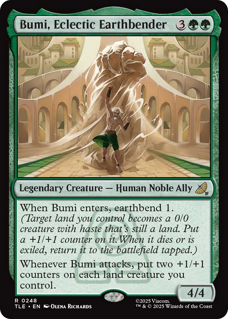 Bumi, Eclectic Earthbender [Avatar: The Last Airbender: Eternal-Legal] | Exor Games Truro