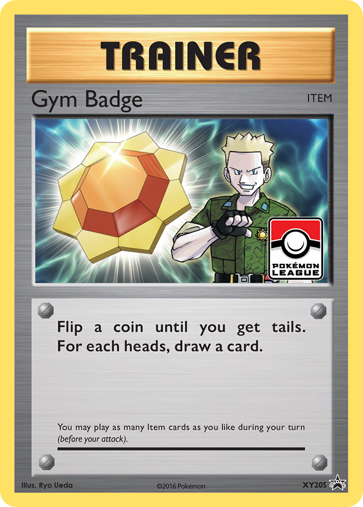 Gym Badge (XY205) (Lt. Surge) [XY: Black Star Promos] | Exor Games Truro