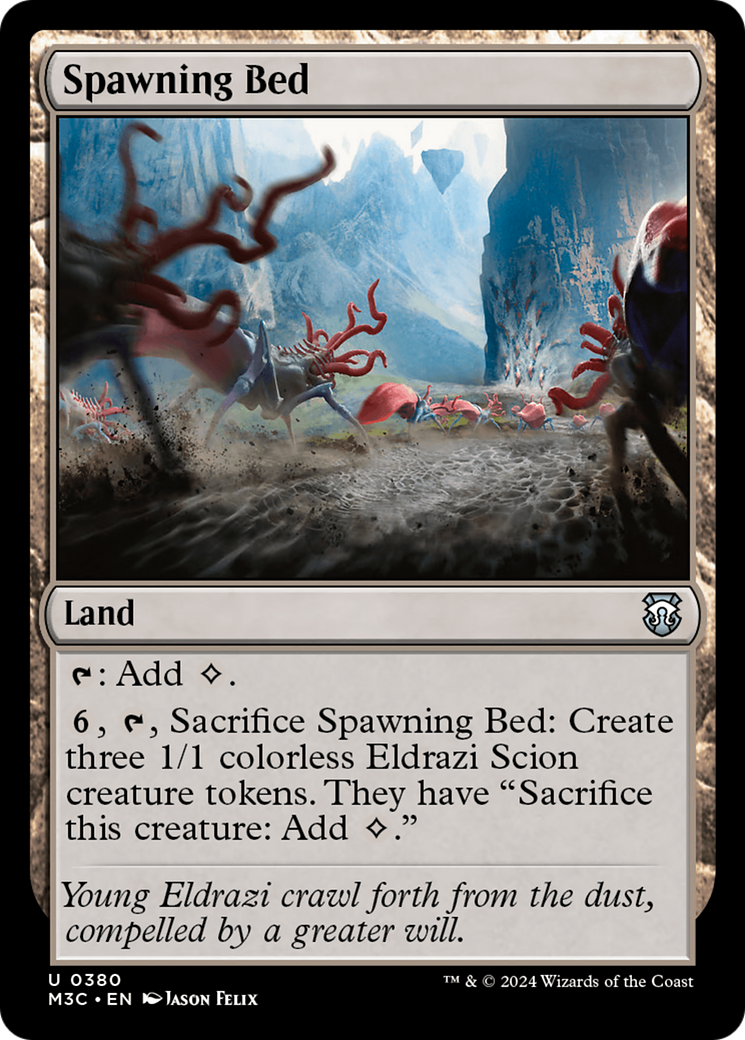 Spawning Bed (Ripple Foil) [Modern Horizons 3 Commander] | Exor Games Truro