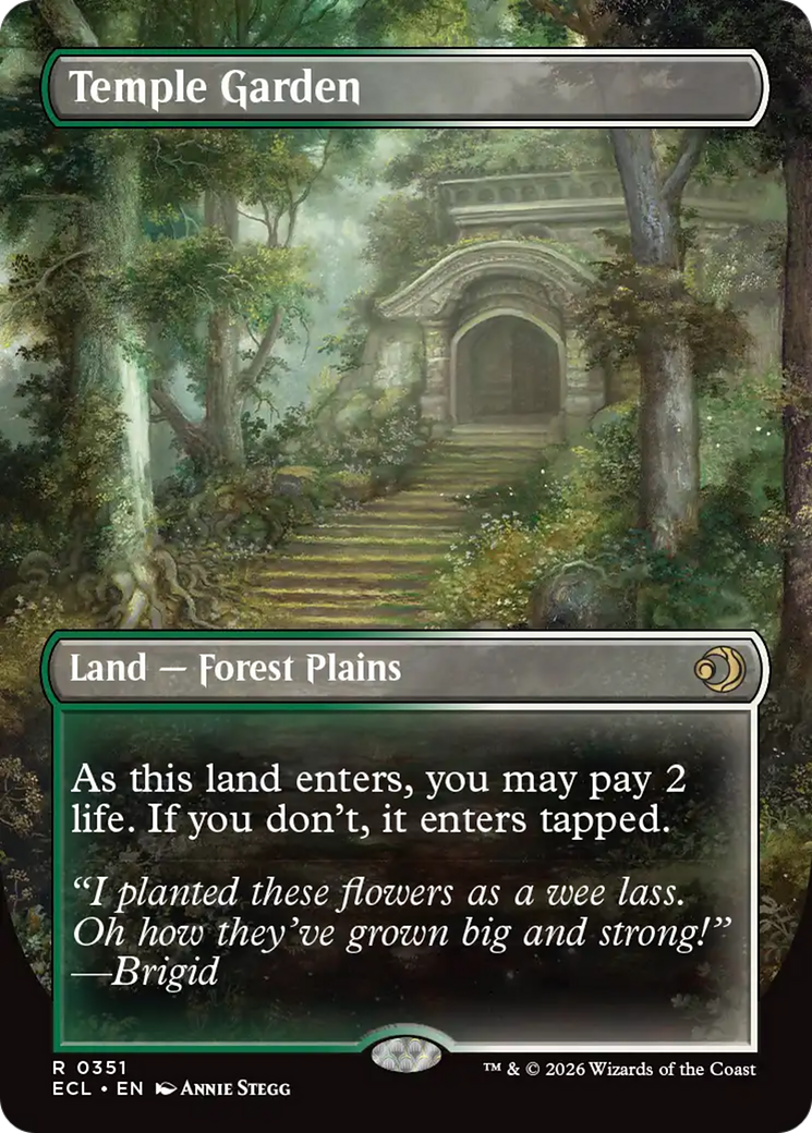 Temple Garden (Borderless) [Lorwyn Eclipsed] | Exor Games Truro