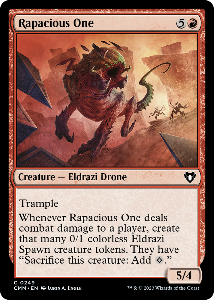 Rapacious One [Commander Masters] | Exor Games Truro