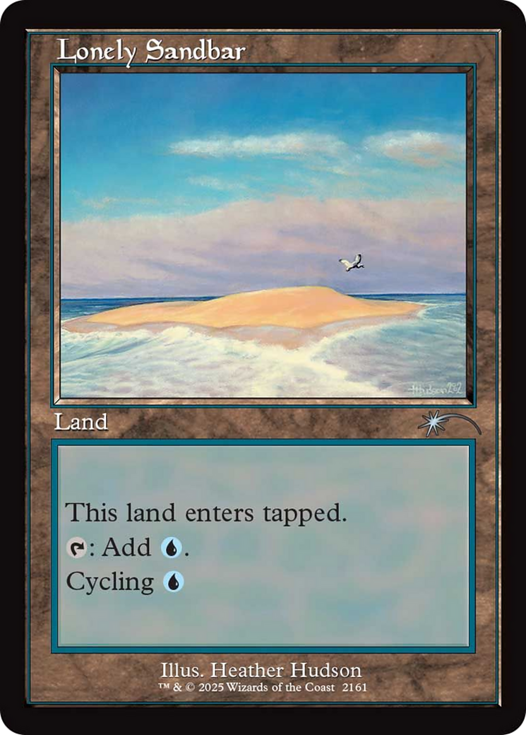 Lonely Sandbar (Retro Frame) [Secret Lair Drop Series] | Exor Games Truro
