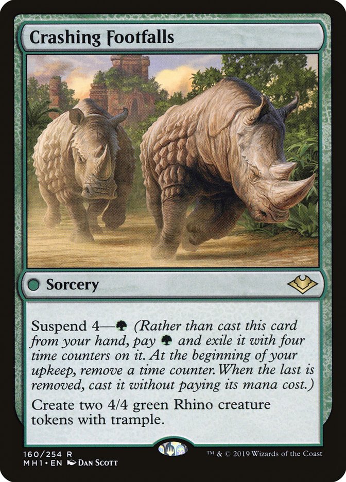 Crashing Footfalls [Modern Horizons] | Exor Games Truro