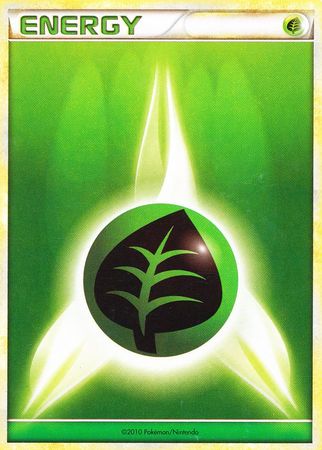 Grass Energy (2010 Unnumbered HGSS Style) [League & Championship Cards] | Exor Games Truro