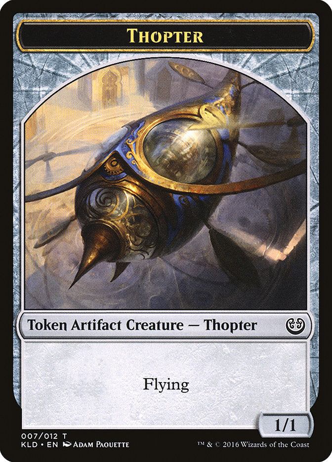 Thopter Token (007/012) [Kaladesh Tokens] | Exor Games Truro