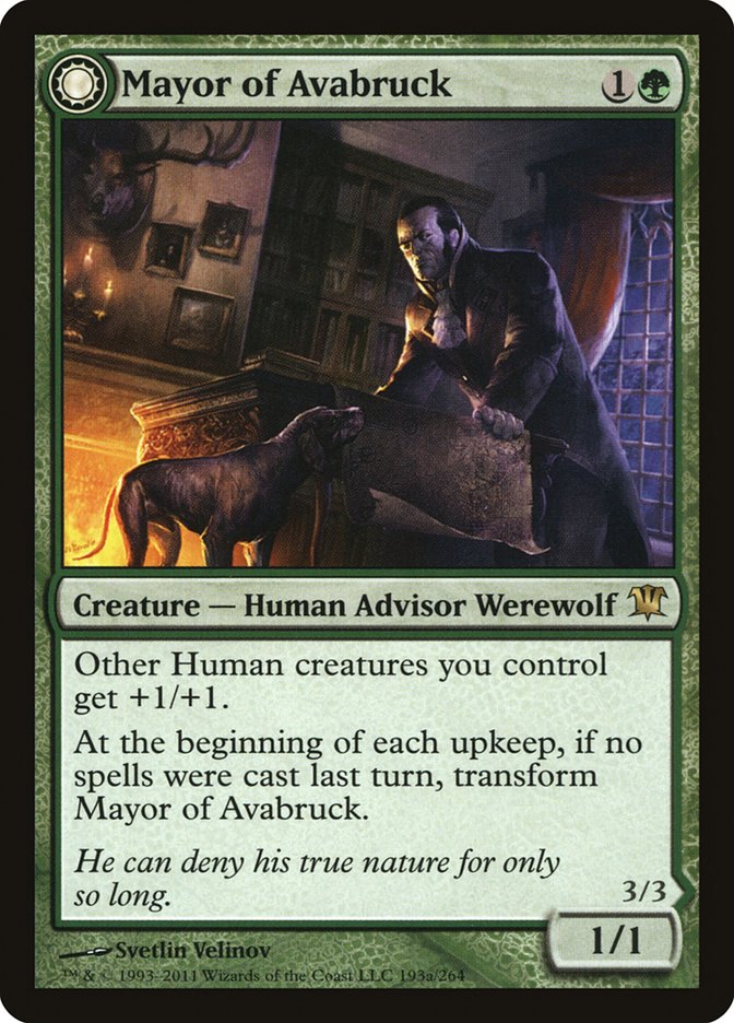 Mayor of Avabruck // Howlpack Alpha [Innistrad] | Exor Games Truro