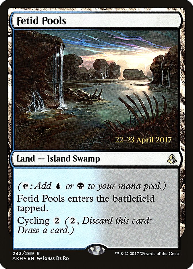 Fetid Pools [Amonkhet Prerelease Promos] | Exor Games Truro