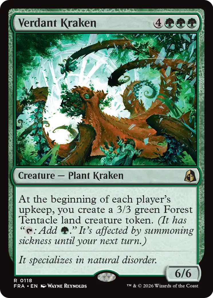Verdant Kraken [Reality Fracture] | Exor Games Truro