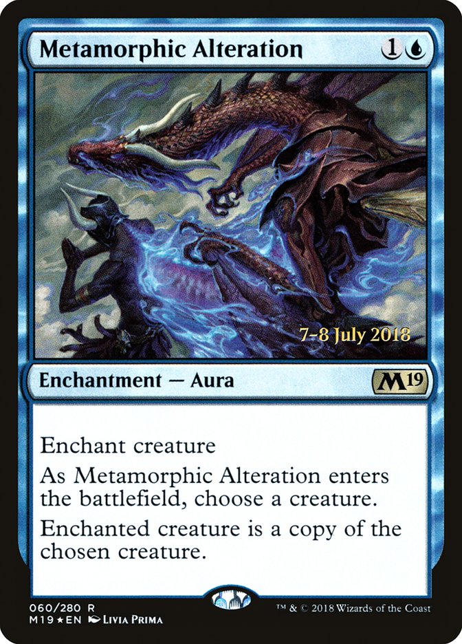 Metamorphic Alteration [Core Set 2019 Prerelease Promos] | Exor Games Truro