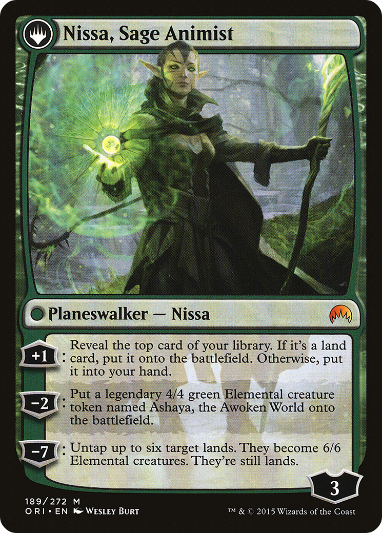 Nissa, Vastwood Seer // Nissa, Sage Animist [Secret Lair: From Cute to Brute] | Exor Games Truro