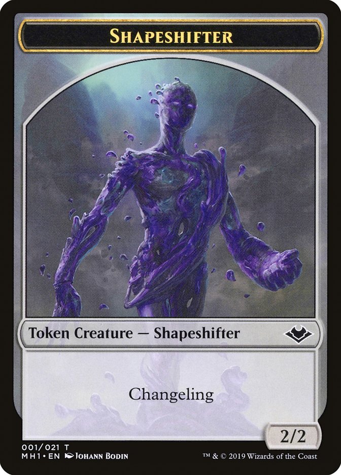 Shapeshifter Token [Modern Horizons Tokens] | Exor Games Truro