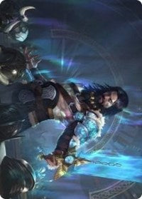 Halvar, God of Battle Art Card [Kaldheim Art Series] | Exor Games Truro