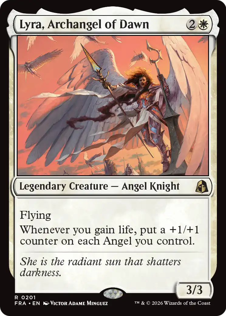 Lyra, Archangel of Dawn [Reality Fracture] | Exor Games Truro
