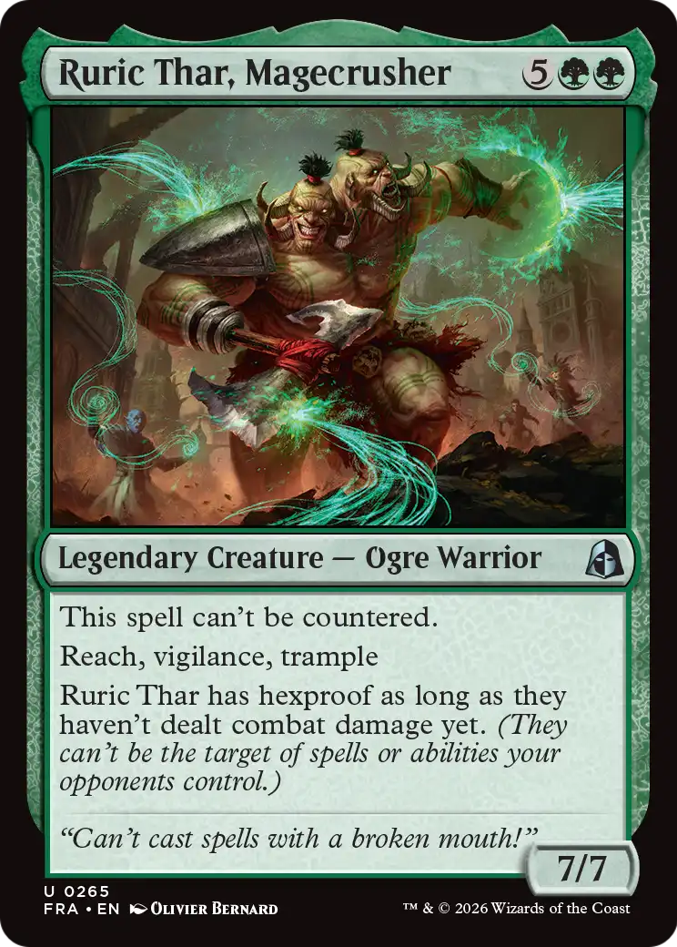 Ruric Thar, Magecrusher [Reality Fracture] | Exor Games Truro