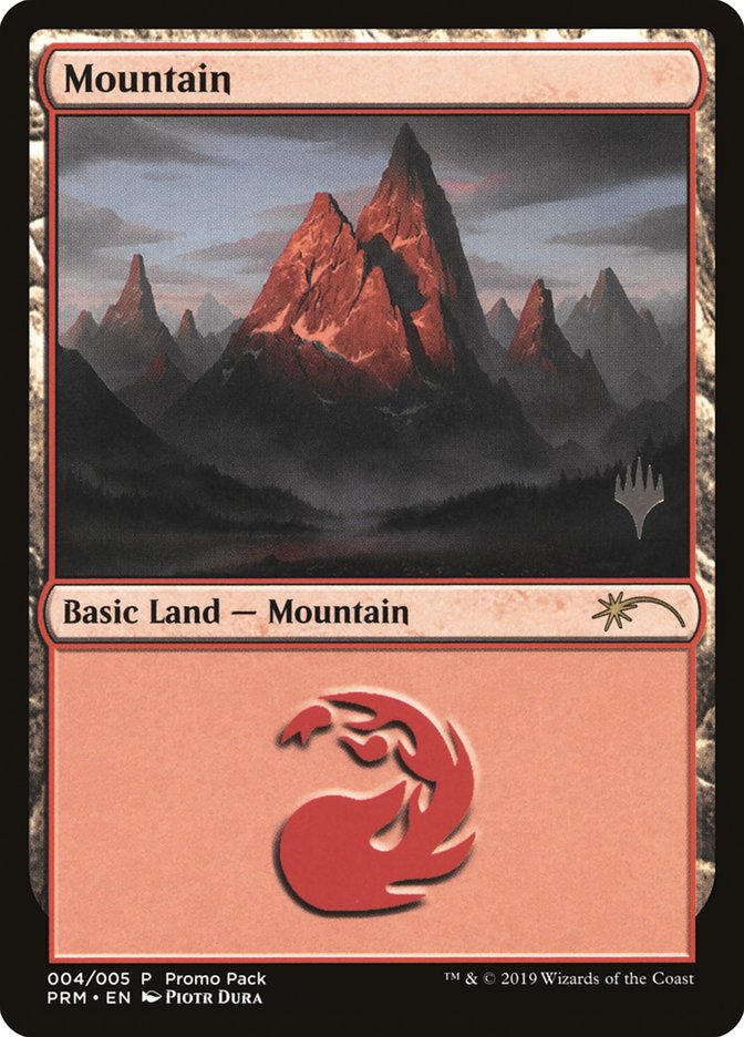 Mountain (4) [Core Set 2020 Promo Pack] | Exor Games Truro