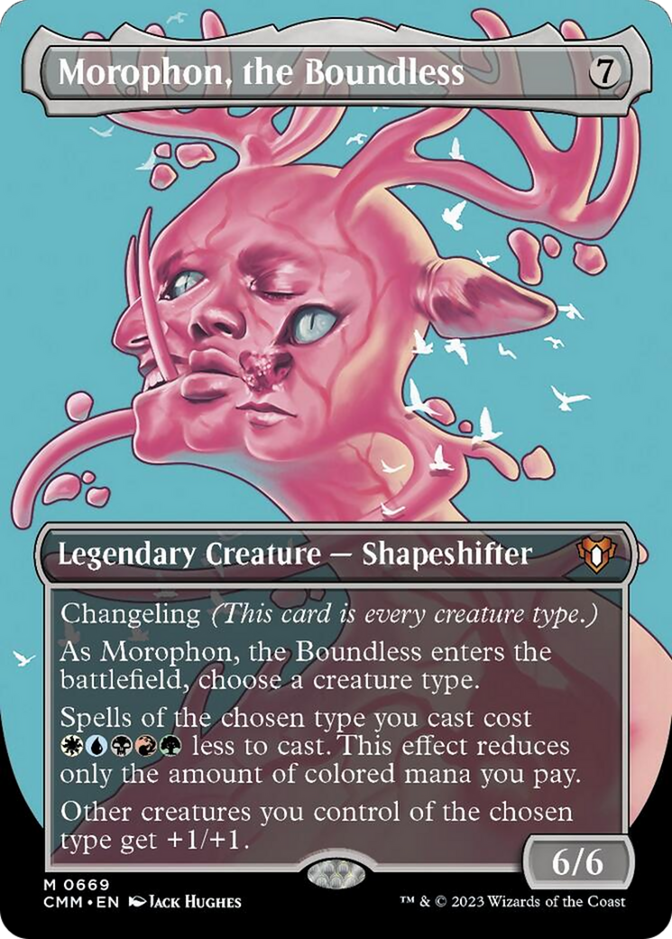 Morophon, the Boundless (Borderless Profile) [Commander Masters] | Exor Games Truro