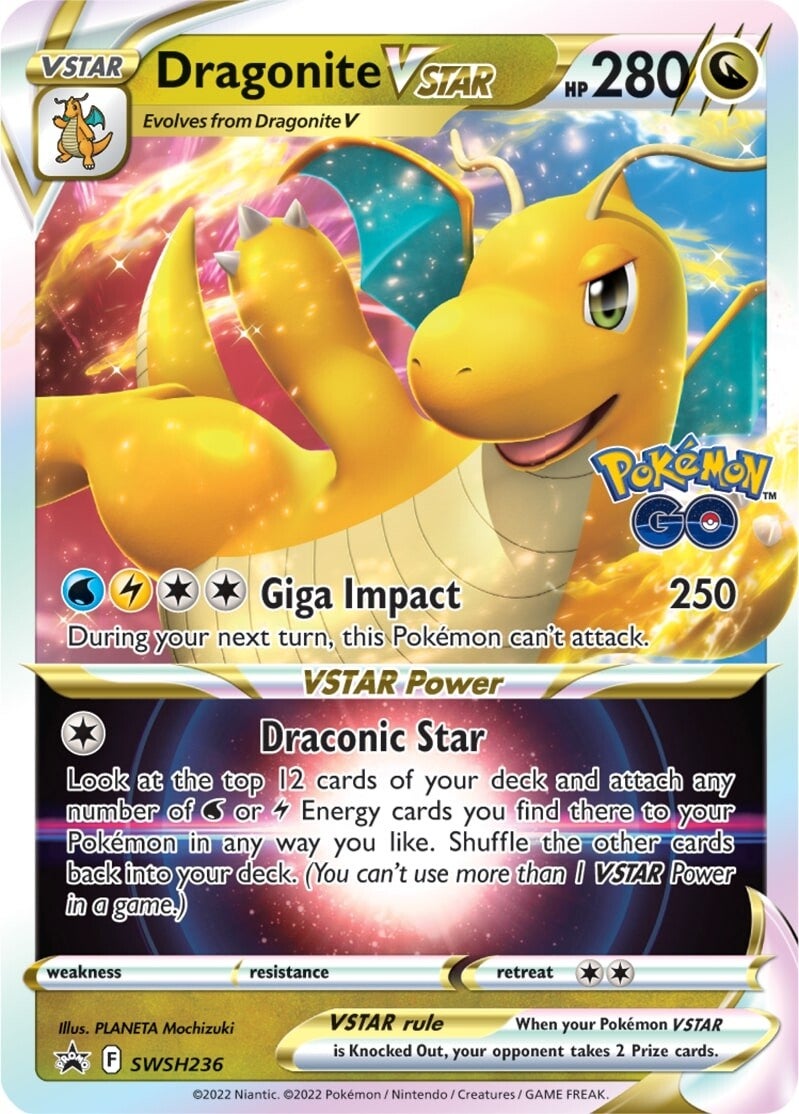 Dragonite VSTAR (SWSH236) [Sword & Shield: Black Star Promos] | Exor Games Truro