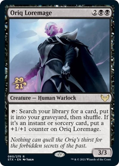 Oriq Loremage [Strixhaven: School of Mages Prerelease Promos] | Exor Games Truro