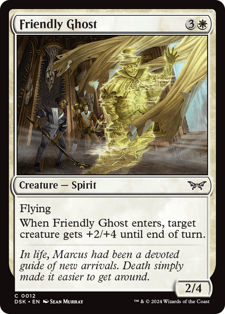Friendly Ghost [Duskmourn: House of Horror] | Exor Games Truro