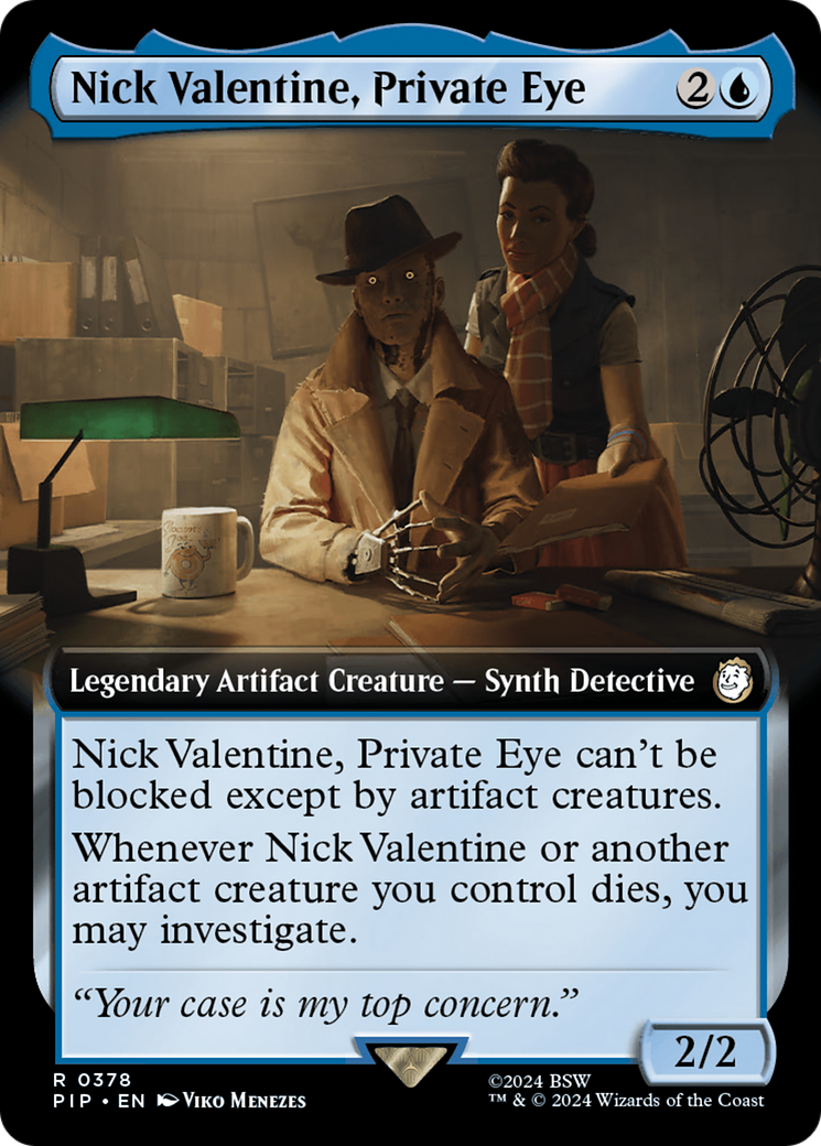 Nick Valentine, Private Eye (Extended Art) [Fallout] | Exor Games Truro