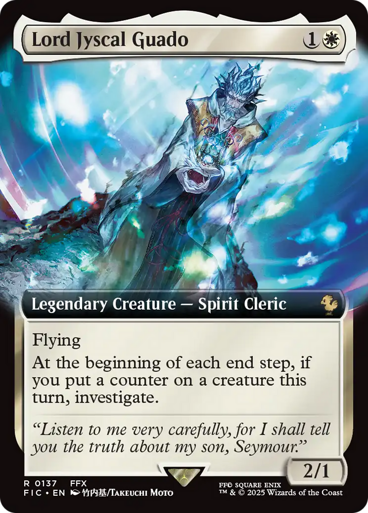 Lord Jyscal Guado (Extended Art) [FINAL FANTASY Commander] | Exor Games Truro