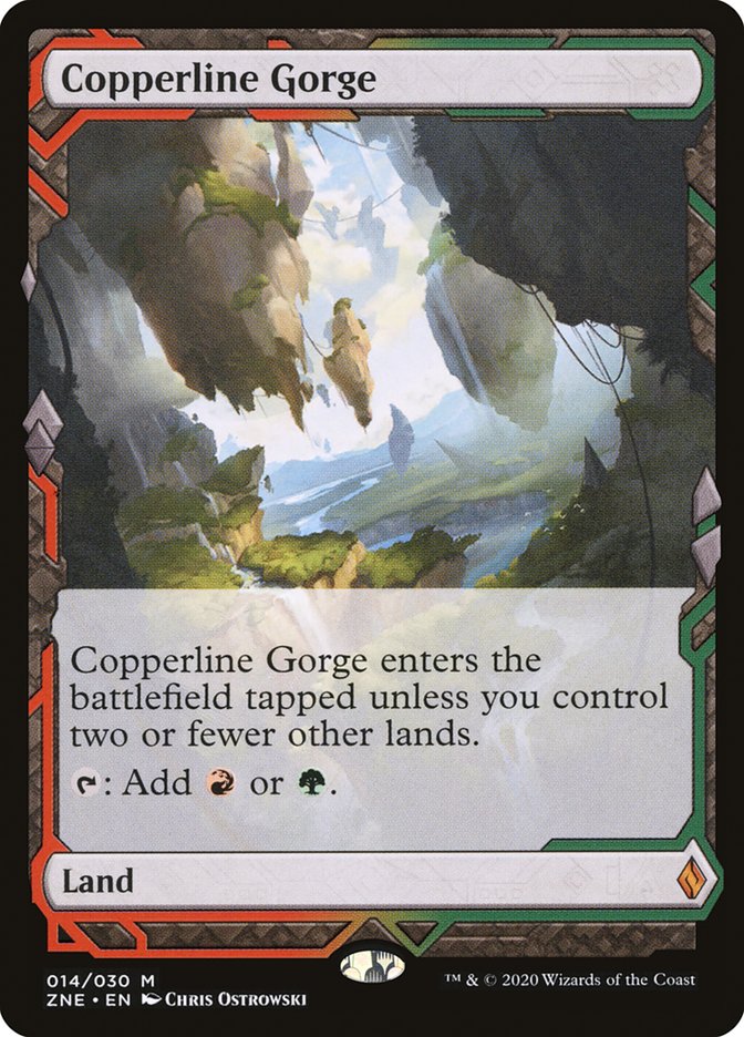 Copperline Gorge (Expeditions) [Zendikar Rising Expeditions] | Exor Games Truro