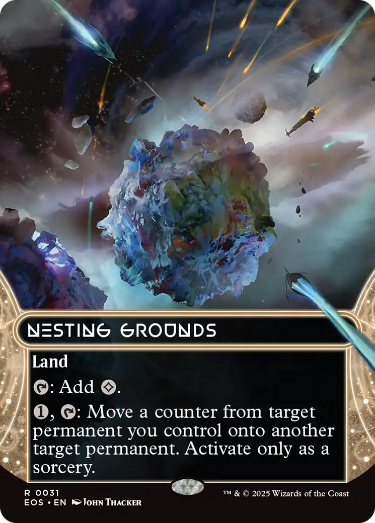 Nesting Grounds (0031) (Borderless) [Edge of Eternities: Stellar Sights] | Exor Games Truro