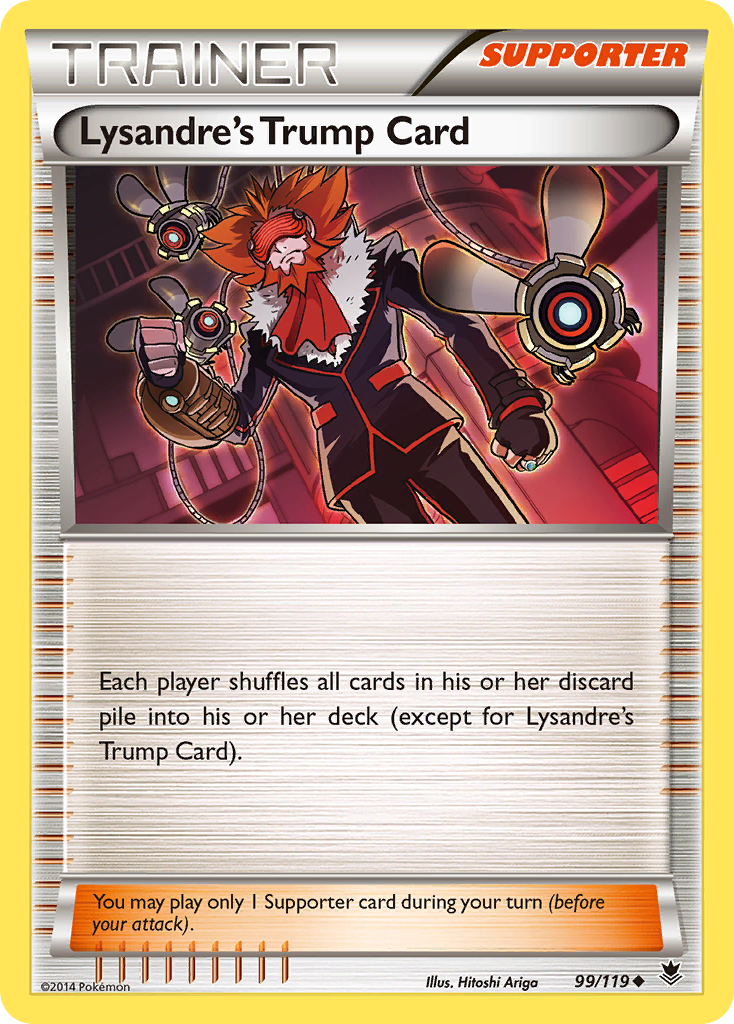 Lysandre's Trump Card (99/119) [XY: Phantom Forces] | Exor Games Truro
