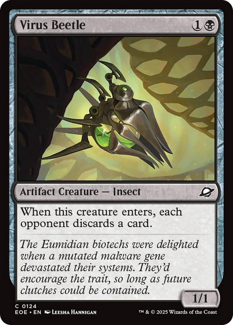 Virus Beetle [Edge of Eternities] | Exor Games Truro
