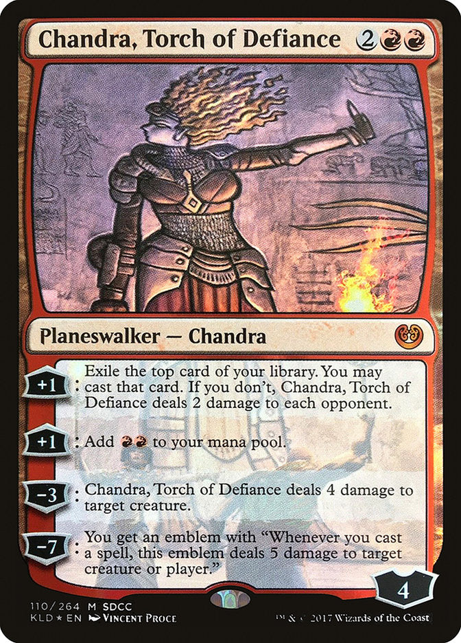 Chandra, Torch of Defiance [San Diego Comic-Con 2017] | Exor Games Truro