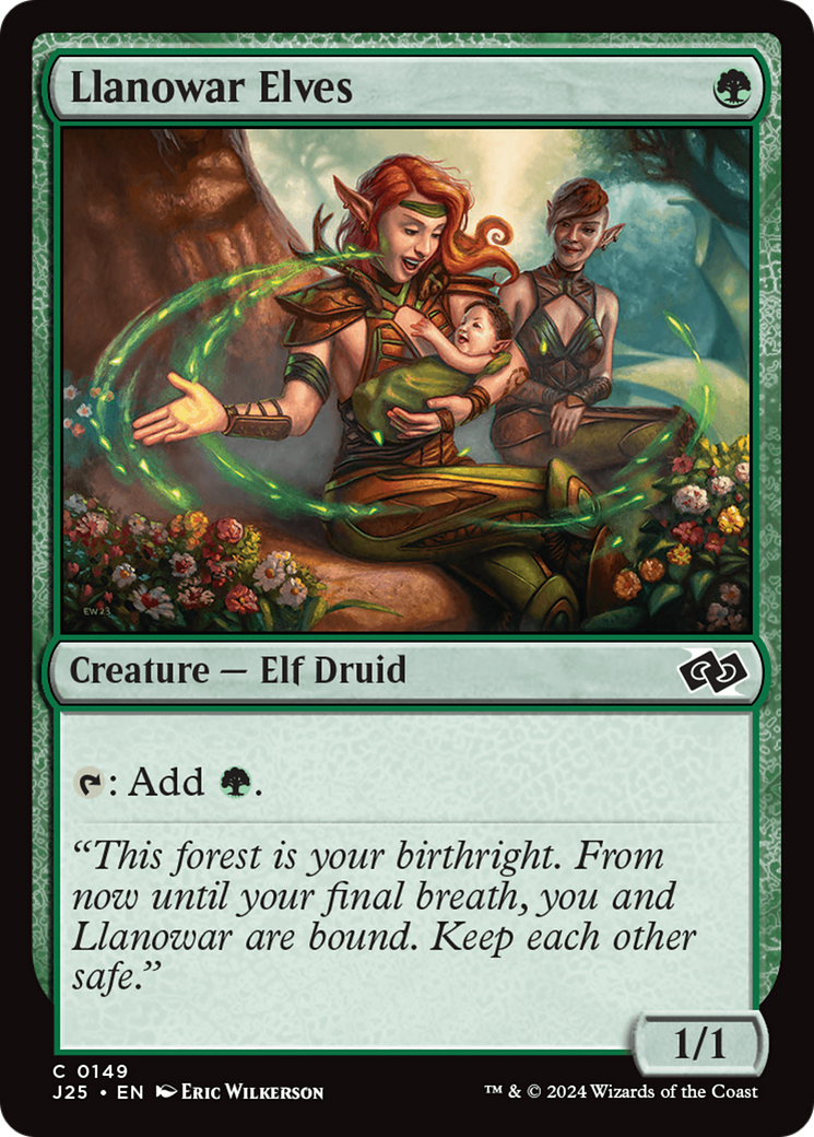 Llanowar Elves [Foundations Jumpstart] | Exor Games Truro