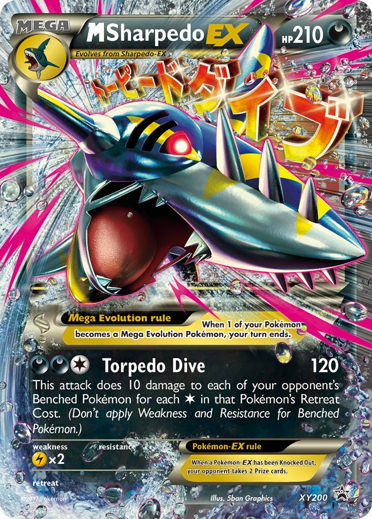 M Sharpedo EX (XY200) [XY: Black Star Promos] | Exor Games Truro