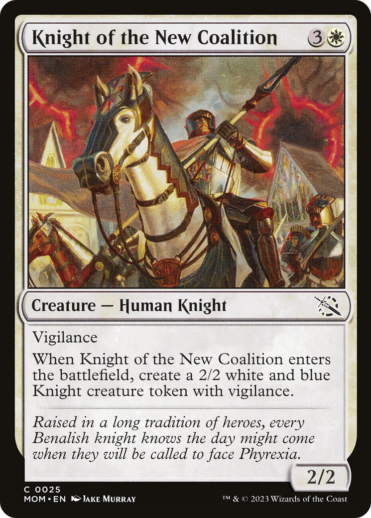 Knight of the New Coalition [March of the Machine] | Exor Games Truro