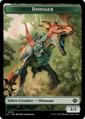 Dinosaur Egg // Dinosaur (0010) Double-Sided Token [The Lost Caverns of Ixalan Tokens] | Exor Games Truro