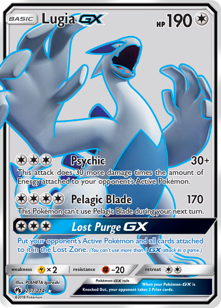 Lugia GX (207/214) [Sun & Moon: Lost Thunder] | Exor Games Truro