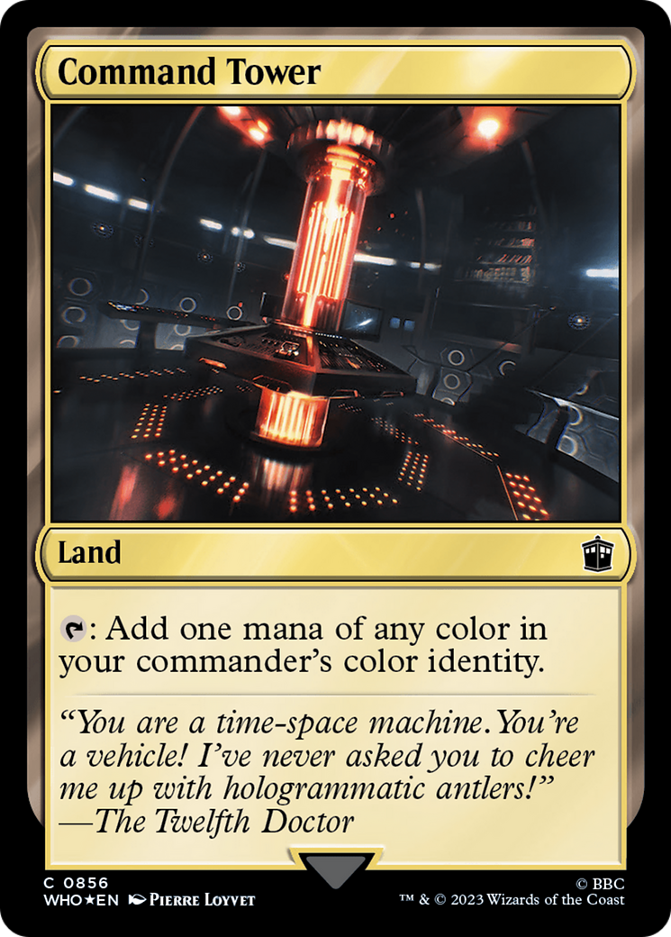 Command Tower (0856) (Surge Foil) [Doctor Who] | Exor Games Truro