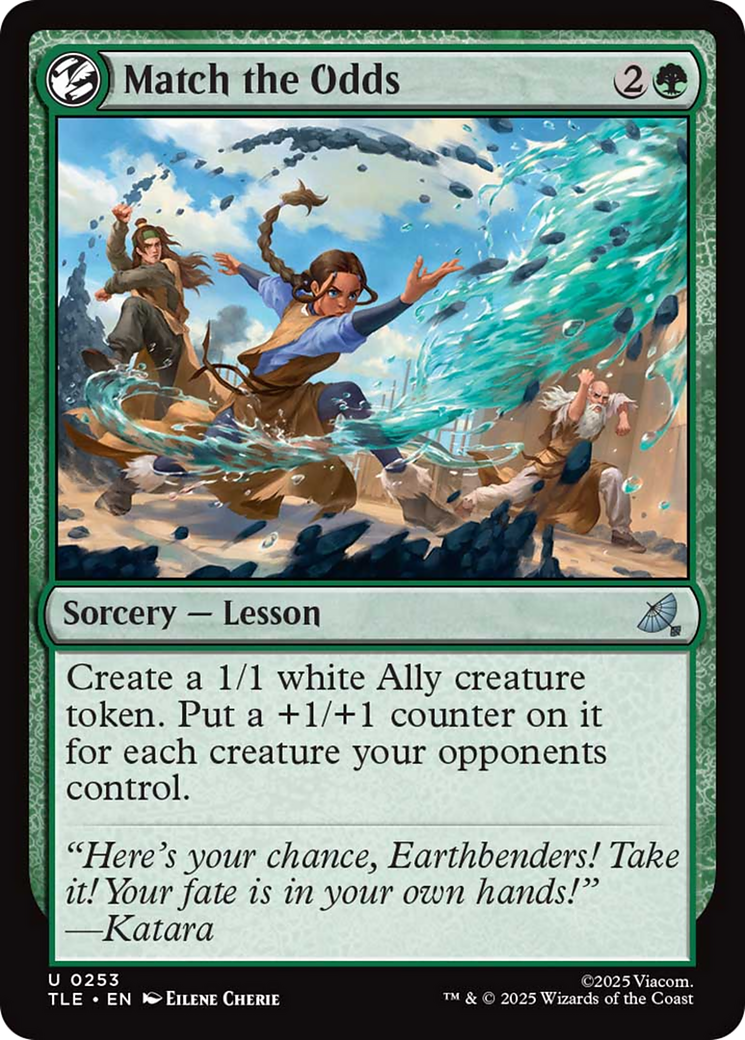 Match the Odds [Avatar: The Last Airbender: Eternal-Legal] | Exor Games Truro