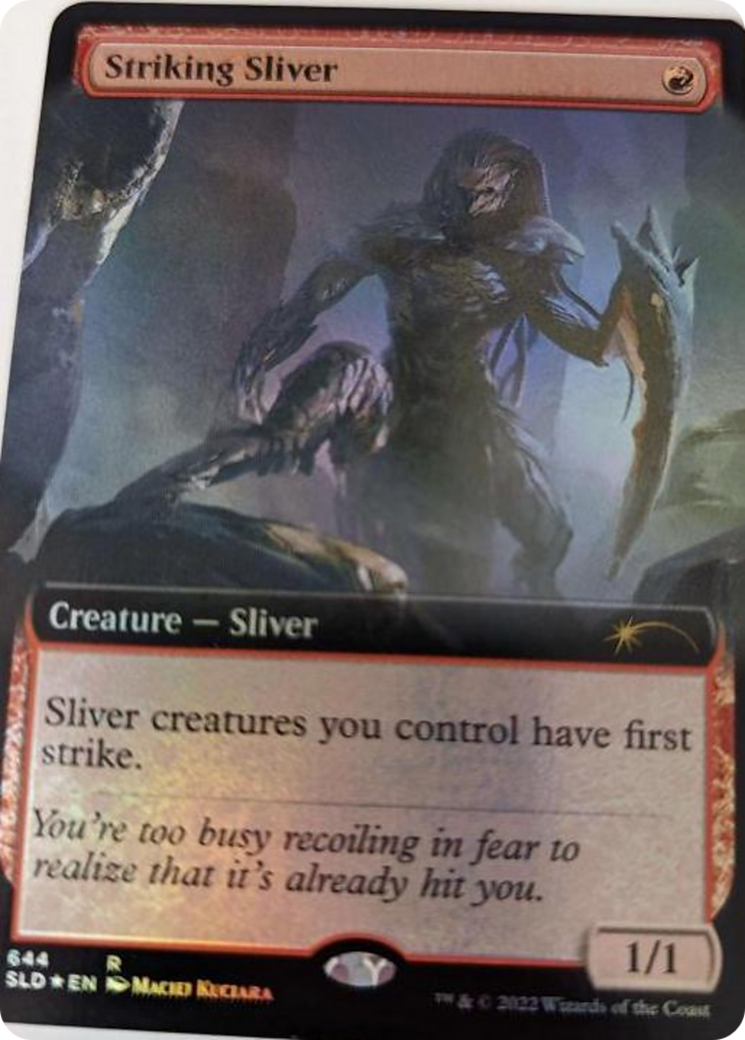 Striking Sliver (Extended Art) [Secret Lair Drop Series] | Exor Games Truro