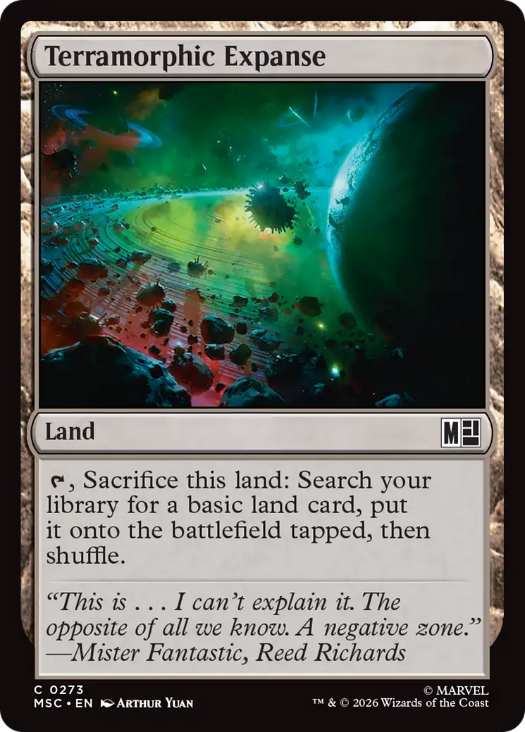 Terramorphic Expanse (0273) [Marvel Super Heroes Commander] | Exor Games Truro