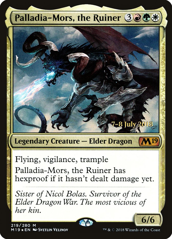 Palladia-Mors, the Ruiner [Core Set 2019 Prerelease Promos] | Exor Games Truro