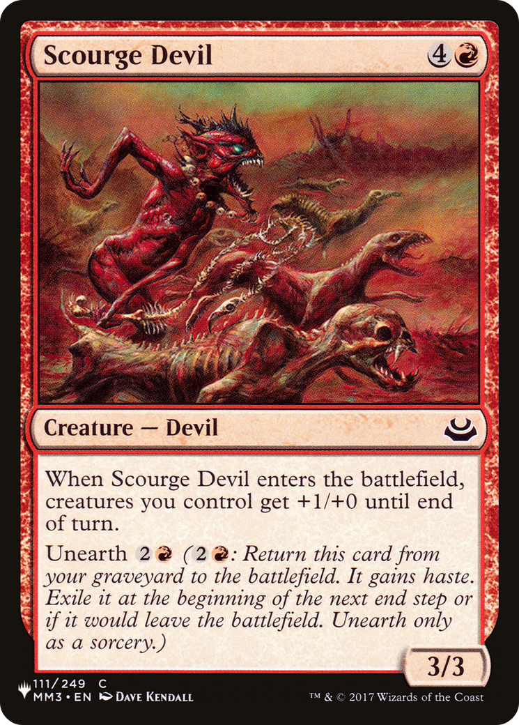 Scourge Devil [The List Reprints] | Exor Games Truro