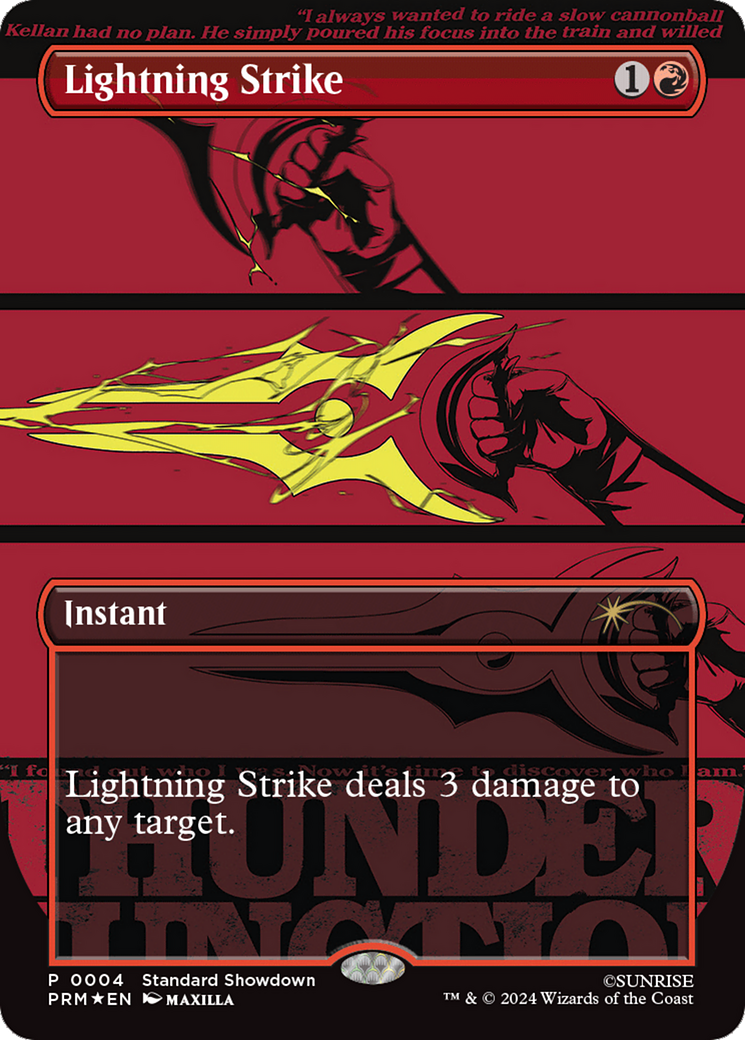 Lightning Strike [Standard Showdown Promos] | Exor Games Truro