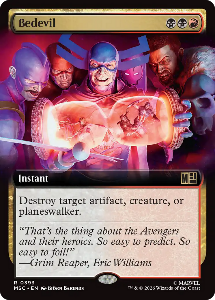 Bedevil (Extended Art) [Marvel Super Heroes Commander] | Exor Games Truro