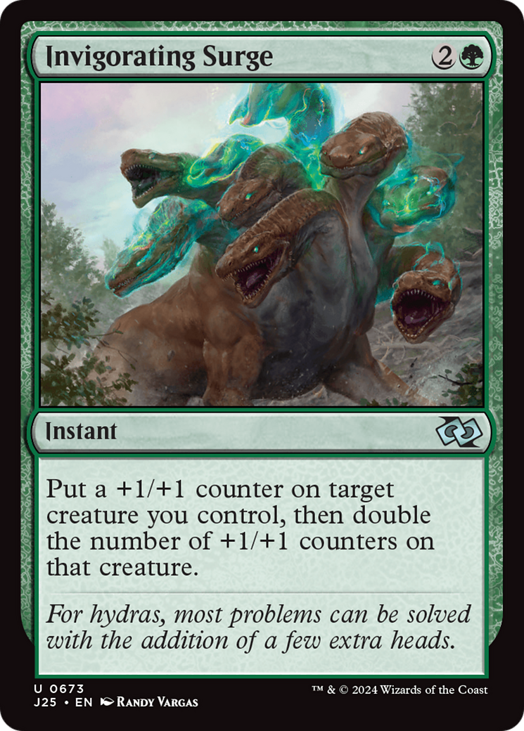 Invigorating Surge [Foundations Jumpstart] | Exor Games Truro
