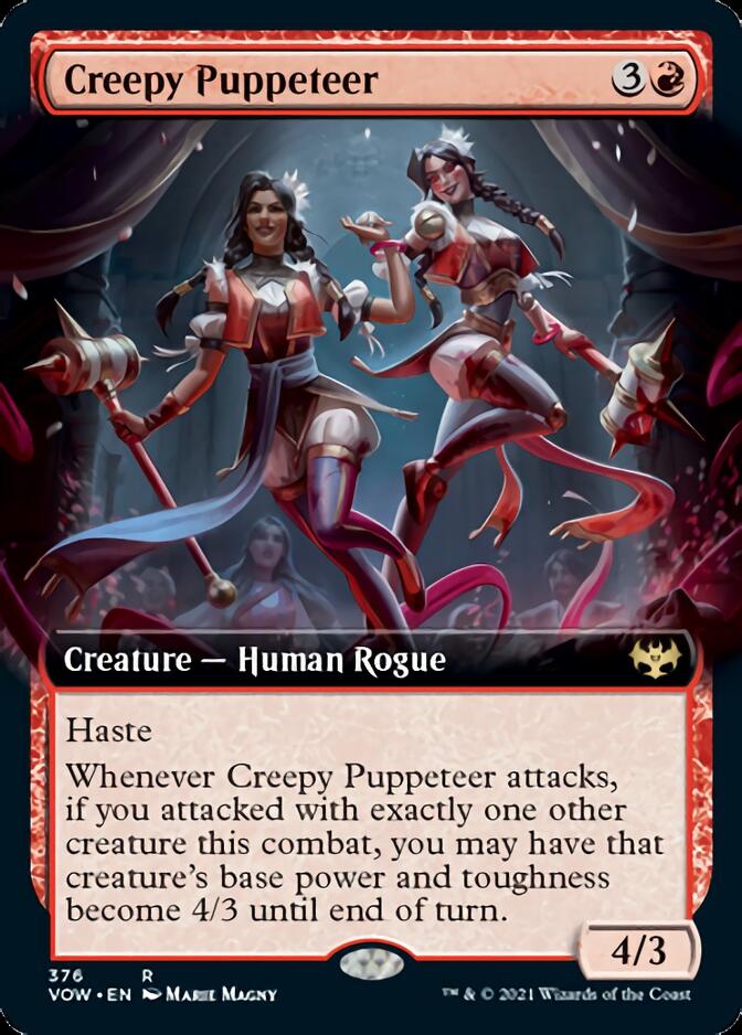 Creepy Puppeteer (Extended Art) [Innistrad: Crimson Vow] | Exor Games Truro