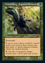 Chatterfang, Squirrel General (Retro Foil Etched) [Modern Horizons 2] | Exor Games Truro